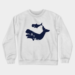 Whales Crewneck Sweatshirt